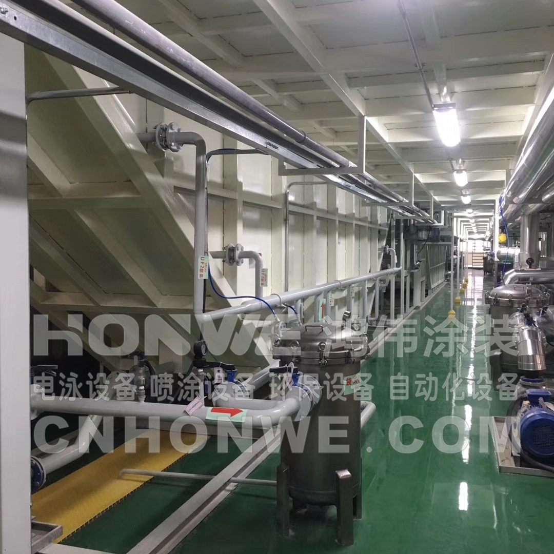 河南郑州大型电泳生产线
