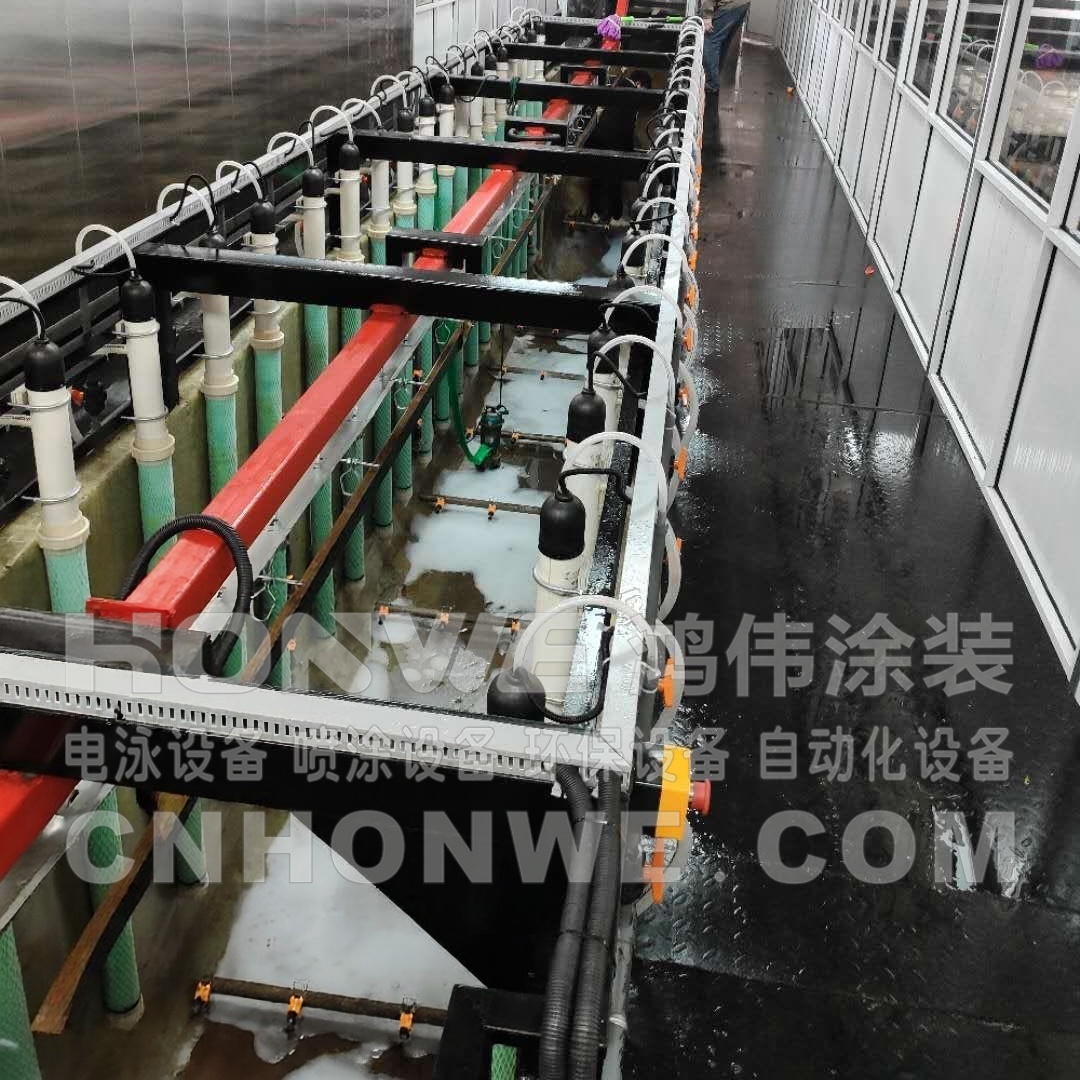 湖北武汉大型电泳涂装线