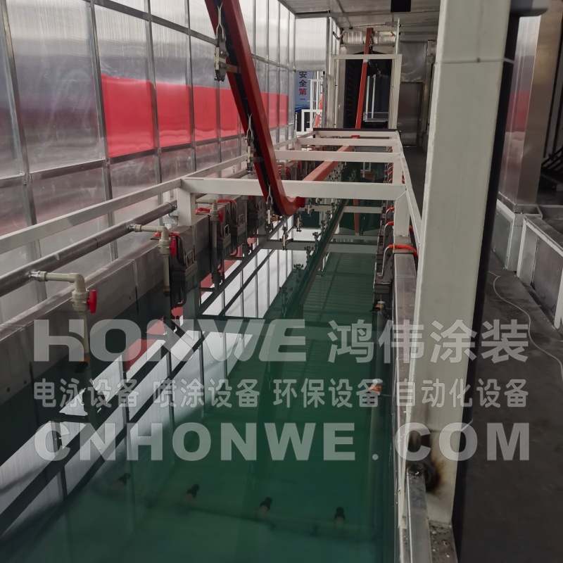大型汽配电泳线