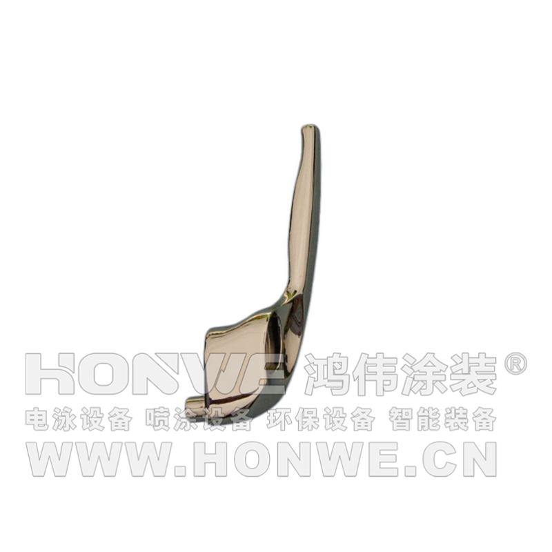 电泳咖啡金门把手