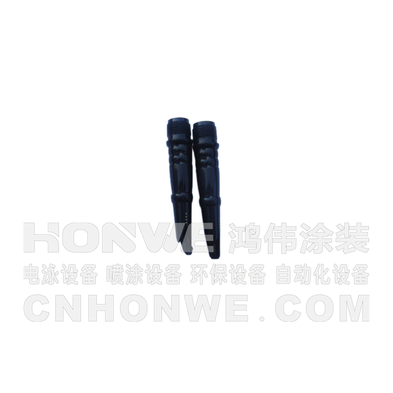 电泳黑色亮光文具配件