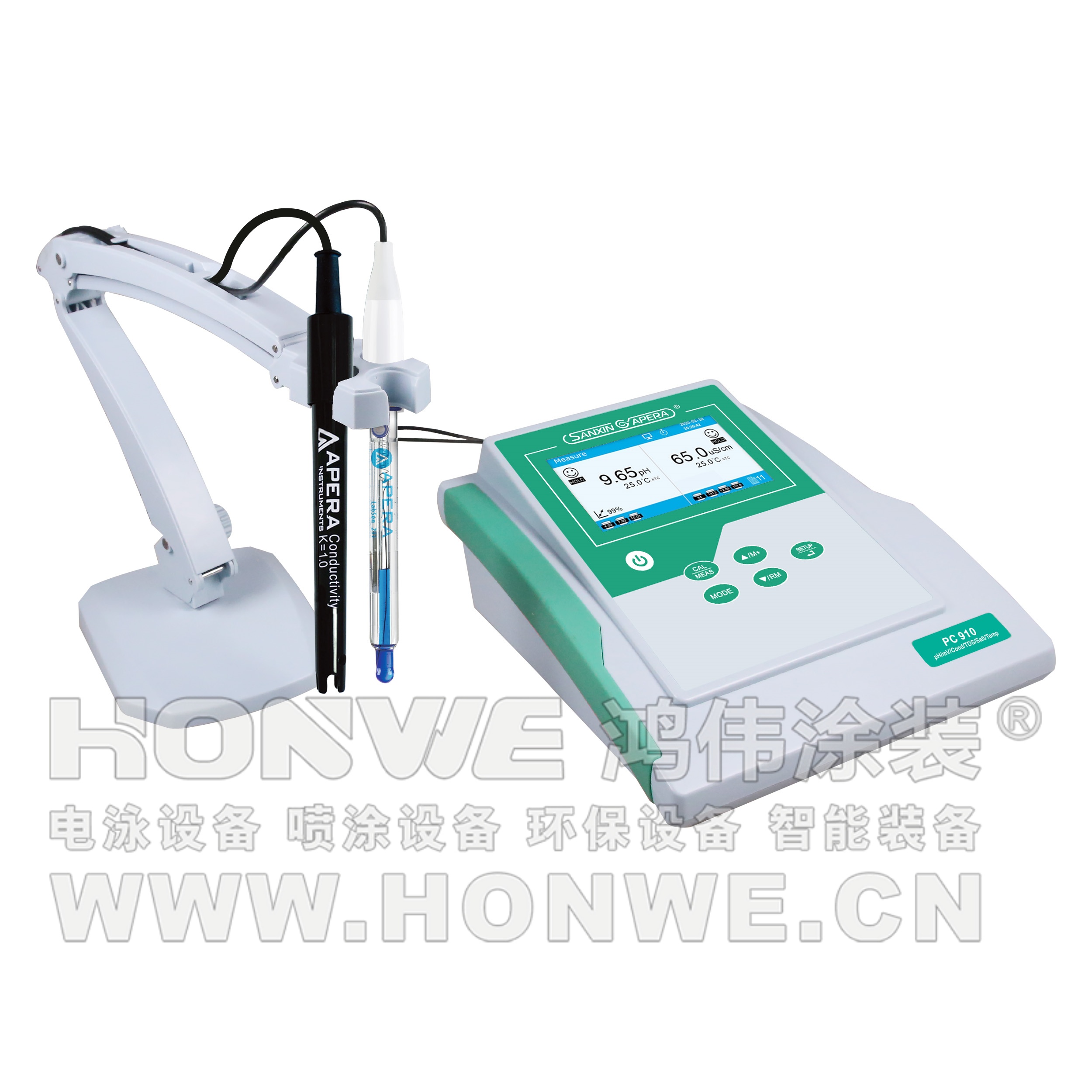 PC910 台式pH/电导率仪